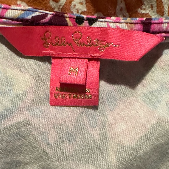 Lilly Pulitzer Parigi Romper Tropical Cherry - Picture 8 of 9